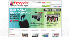 Desktop Screenshot of expoprint.mx